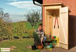 Weka Armoire De Jardin Bois 14 Mm + Plancher Massif : 83 X 85 X 195 Cm 7 Weka Armoire De Jardin Bois 14 Mm + Plancher Massif : 83 X 85 X 195 Cm -Abri et rangement boutique 361.0908.30400