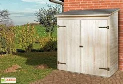 Weka Armoire De Jardin Bois 14 Mm + Plancher Massif : 87 X 163 X 190 Cm