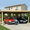 Weka Carport Master Duo XXL (6x8) -Abri et rangement boutique 60960791000