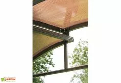 Dcb Garden Abri Pour Barbecue En Aluminium Et Polycarbonate 150 X 240 Cm -Abri et rangement boutique abri barbecue 4