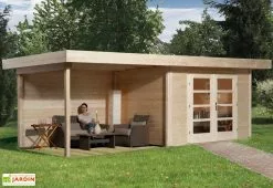 Weka Abri Design Chill-Out 3 28mm (14,16 M²: 590x240 Ou 17,7m²: 590x300) -Abri et rangement boutique abri bois design chill out 3 1