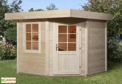 Weka Abri Design Fides 1 (Plusieurs Tailles) 28mm -Abri et rangement boutique abri bois fides brut 1