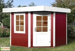 Weka Abri Design Fides 1 (Plusieurs Tailles) 28mm -Abri et rangement boutique abri bois fides rouge 1