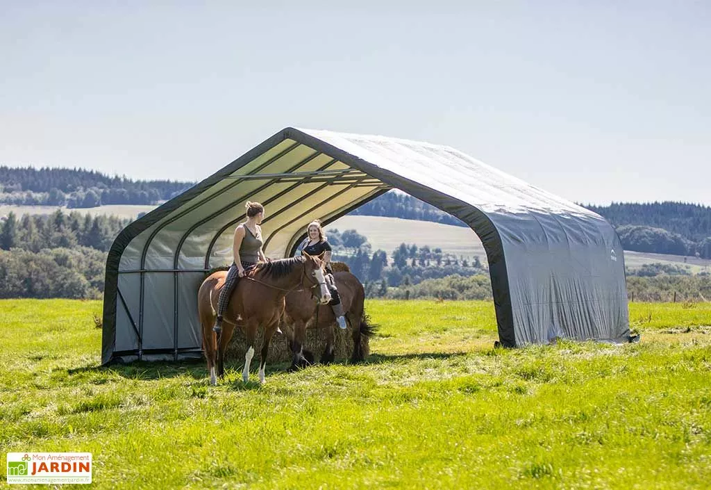 Shelter Logic Abri Souple Pour Animaux En Polyéthylène 49,6 M² 4 Shelter Logic Abri Souple Pour Animaux En Polyéthylène 49,6 M² – Image 2
