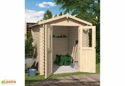 Eden Partenaire Jardin Abri De Jardin En Bois D’épicéa FSC – 220 X 220 X 214 Cm