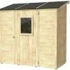Alce Living Abri De Jardin En Bois Adossé 128 X 227 Cm – Vaniglia 2 Alce Living Abri De Jardin En Bois Adossé 128 X 227 Cm – Vaniglia -Abri et rangement boutique abri de jardin en bois adosse 128x227cm vaniglia
