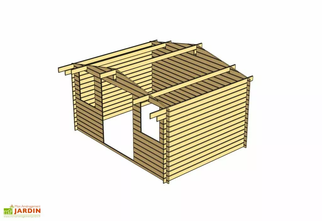 Eurovudas Abri De Jardin Bois Oxford (499x399x256) 6 Eurovudas Abri De Jardin Bois Oxford (499x399x256) – Image 4