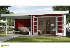 Weka Abri Design Chill-Out 3 28mm (14,16 M²: 590x240 Ou 17,7m²: 590x300) -Abri et rangement boutique abri design chill out 3 28mm 14 16 m 590x240 ou 17 7m 590x300 1