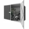 Easyshed Coffre Multifonctions En Métal Anticorrosion 0,35 Mm 1 X 2 M -Abri et rangement boutique abri jardin abri velo multifonction