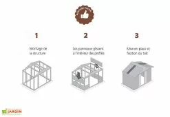 Yardmaster Abri De Jardin Acier Galvanisé Taupe Marron 197 X 303 Cm 5,97 M² 9 Yardmaster Abri De Jardin Acier Galvanisé Taupe Marron 197 X 303 Cm 5,97 M² -Abri et rangement boutique abri jardin acier galvanise marron beige tbsl 2 1