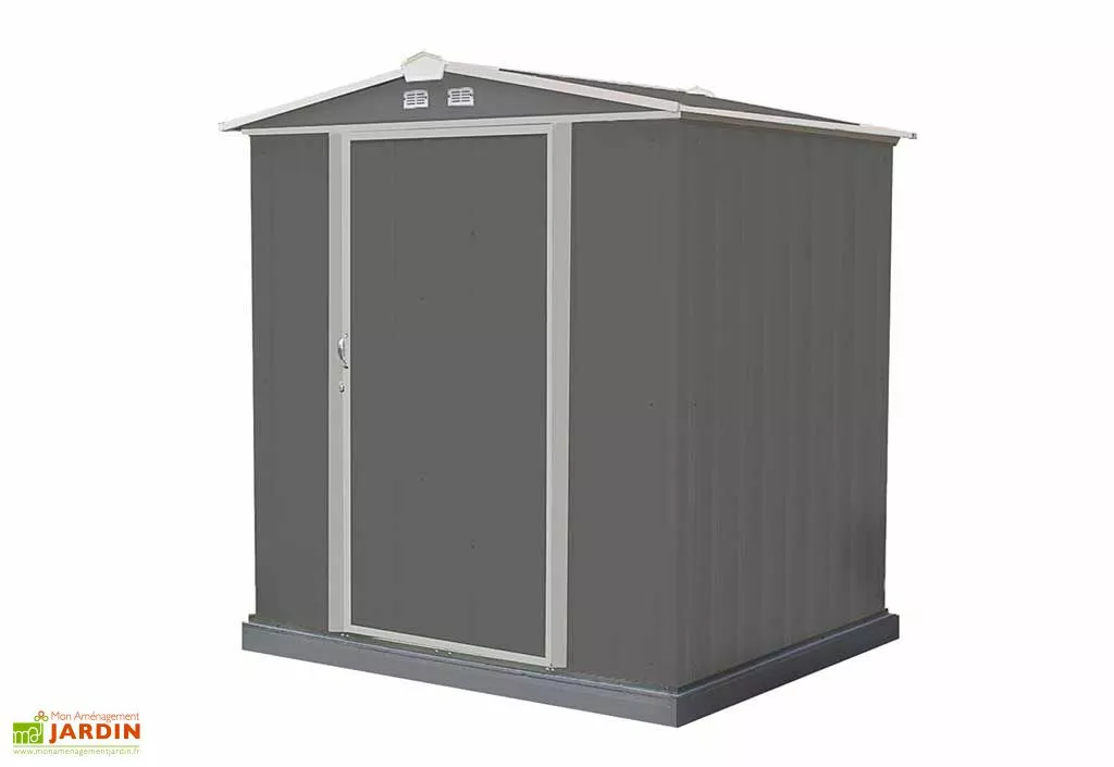 Spacemaker Abri De Jardin En Acier Galvanisé 2 M² 4 Spacemaker Abri De Jardin En Acier Galvanisé 2 M² – Image 2