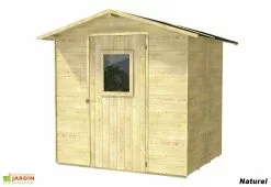 Alce Living Abri De Jardin En Bois Traité Vaniglia 4,1 M²