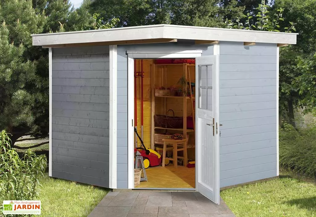 Weka Abri Jardin Bois D'Angle Quinta 21mm (239x235) 4 Weka Abri Jardin Bois D'Angle Quinta 21mm (239x235) – Image 2