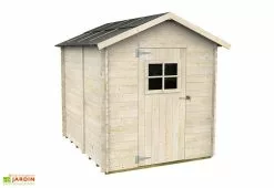 Alce Living Abri De Jardin En Bois Brut 3,9 M² 16 Mm - Gaeta