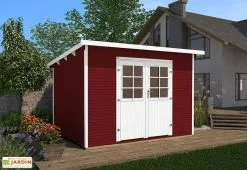 Abri et rangement boutique -Abri et rangement boutique abri jardin bois 219 weka line t1 rouge