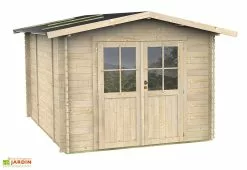 Alce Living Abri De Jardin En Bois Brut 25 Mm - Opéra