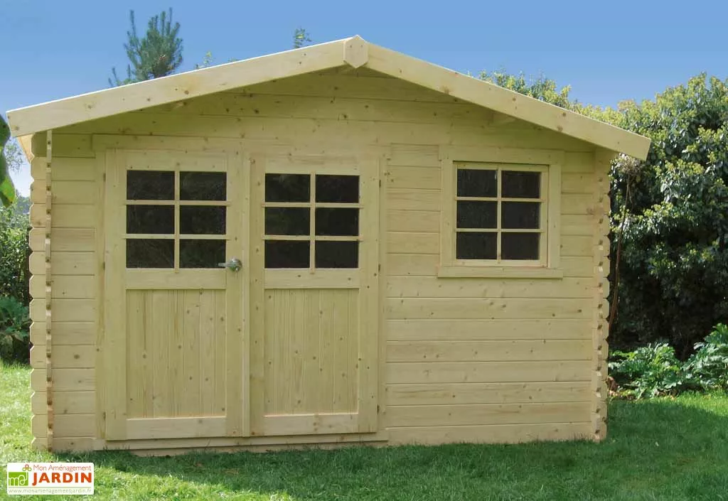 Solid Abri De Jardin Bois Chimay 28 Mm (358x298) Traité En Option 4 Solid Abri De Jardin Bois Chimay 28 Mm (358x298) Traité En Option – Image 2