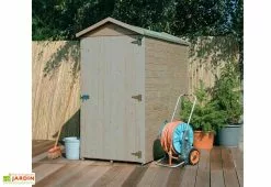 Solid Abri De Jardin En Bois Autoclave 12 Mm 2 X 1 M
