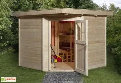 Weka Abri Jardin Bois D'Angle Quinta 21mm (239x235) 9 Weka Abri Jardin Bois D'Angle Quinta 21mm (239x235) -Abri et rangement boutique abri jardin bois angle 21mm quinta bois brut