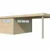 Gardenas Abri De Jardin En Bois D’épicéa Brut Avec Auvent – 37,3 M² -Abri et rangement boutique abri jardin bois auvent gardenas 37m2