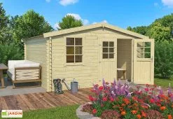 OLG Abri De Jardin En Bois D’épicéa Brut 16 M² - Bekky