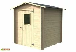 Alce Living Abri De Jardin En Bois Brut 4 MÂČ 19 Mm - RĂ©gis