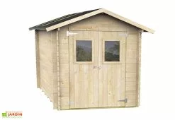 Alce Living Abri De Jardin En Bois Brut 4 M² 19 Mm - Roby