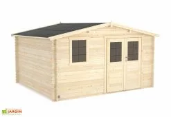 Forest Style Abri De Jardin En Bois D’épicéa Brut Juno 13,9 M²