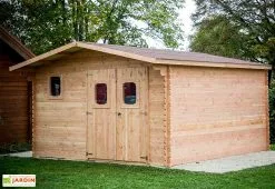 Habrita Abri De Jardin En Bois Douglas 28 Mm – 23,14 M² : 4,2 X 5,51 M