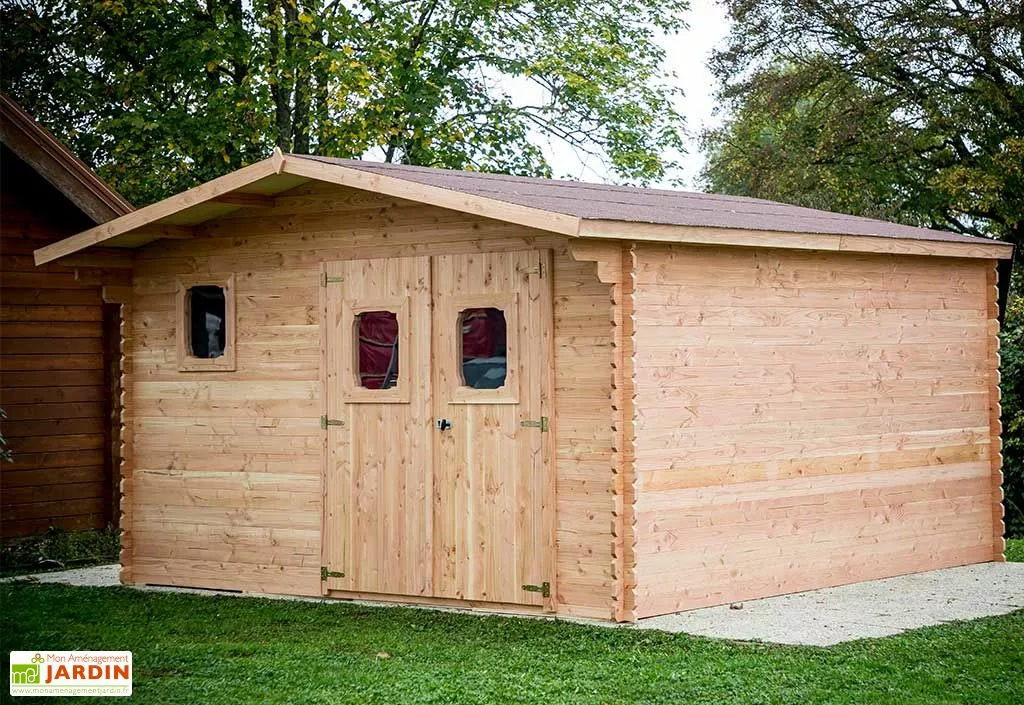 Habrita Abri De Jardin En Bois Douglas 28 Mm – 23,14 M² : 4,2 X 5,51 M 3 Habrita Abri De Jardin En Bois Douglas 28 Mm – 23,14 M² : 4,2 X 5,51 M
