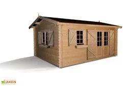 Forest Style Abri De Jardin En Bois D'épicéa Brut 19,82 M² - Piscatoria