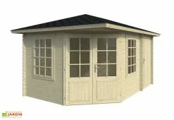 Inmedias Res Abri De Jardin En Bois D’épicéa Brut Cassandra – 14,45 M²