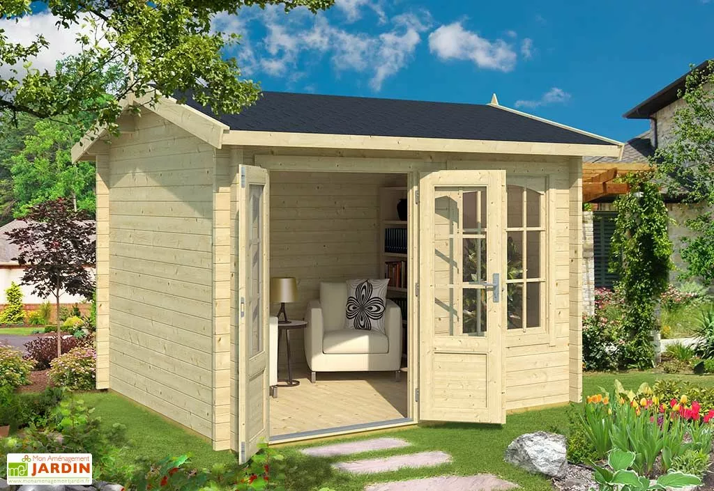 Lasita Abri De Jardin En Bois D’épicéa Brut Alex - 7,5 M² 3 Lasita Abri De Jardin En Bois D’épicéa Brut Alex - 7,5 M²