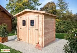 Habrita Abri De Jardin En Bois Douglas 28 Mm – 6,33 M² : 2,19 X 2,89 M