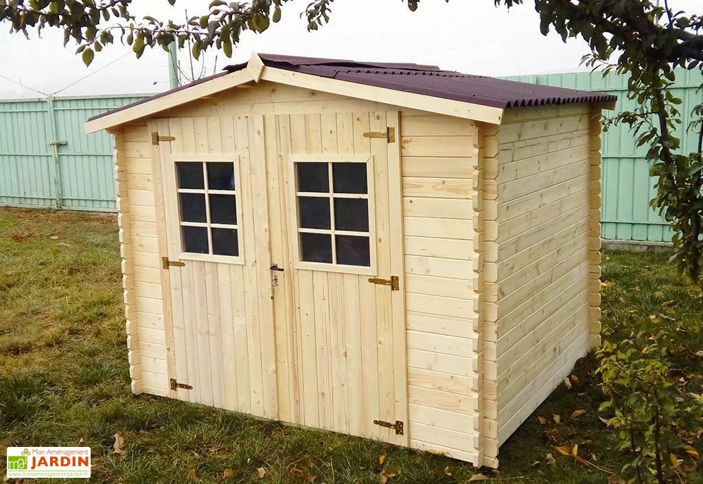 Habrita Abri De Jardin En Bois D’Épicéa Brut 6 M² 3 Habrita Abri De Jardin En Bois D’Épicéa Brut 6 M²
