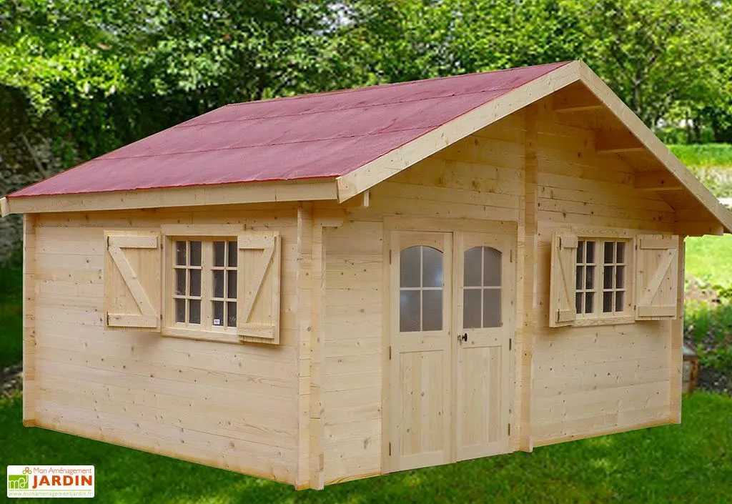 Habrita Abri De Jardin En Bois D’Épicéa Brut 24 M² 3 Habrita Abri De Jardin En Bois D’Épicéa Brut 24 M²