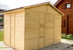 Habrita Abri De Jardin En Bois D’Épicéa Brut 6,6 M² -Abri et rangement boutique abri jardin bois epicea brut 6m 1
