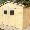 Habrita Abri De Jardin En Bois D’Épicéa Brut 6,6 M² -Abri et rangement boutique abri jardin bois epicea brut 6m 3