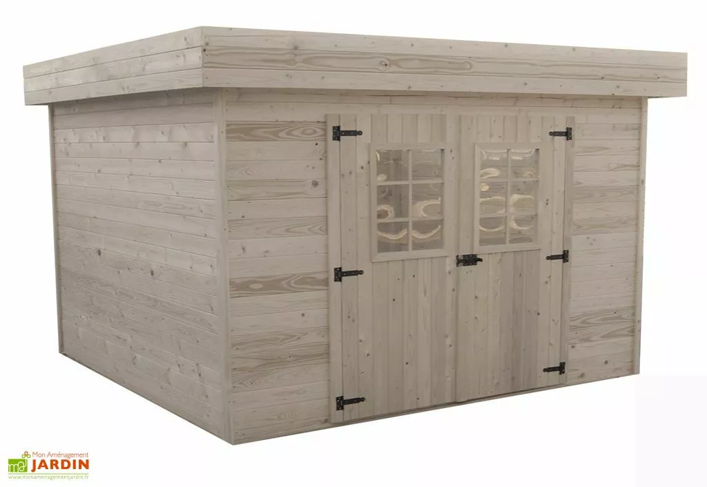 Habrita Abri De Jardin En Bois D’Épicéa Brut 7 M² 4 Habrita Abri De Jardin En Bois D’Épicéa Brut 7 M² – Image 2