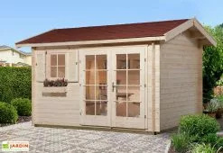 Weka Abri De Jardin En Bois D’épicéa Brut 163 T1 - 8,50 M²