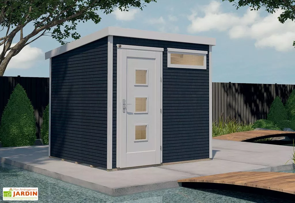 Abri De Jardin Bois D’Épicéa Design 171 Weka-Line T2 Confort - 8,8 M² 4 Abri De Jardin Bois D’Épicéa Design 171 Weka-Line T2 Confort - 8,8 M² – Image 2