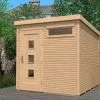 Abri De Jardin Bois D’Épicéa Design 171 Weka-Line T1 Confort - 5,6 M² -Abri et rangement boutique abri jardin bois epicea design 171 weka linet1 confort 56m