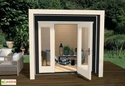 Abri De Jardin En Bois D’Épicéa Design 263 Weka-Line T1 - 5,6 M²