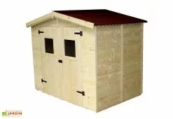 Habrita Abri De Jardin En Bois D’épicéa Brut Avec Plancher 5,04 M²