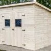 Habrita Abri De Jardin En Bois D’Épicéa Massif Brut 6,6 M² -Abri et rangement boutique abri jardin bois epicea massif brut 66m 1
