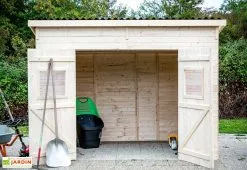 Habrita Abri De Jardin En Bois D’Épicéa Massif Brut 6,6 M² -Abri et rangement boutique abri jardin bois epicea massif brut 66m 3