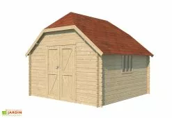 Gardenas Abri De Jardin En Bois D’Épicéa Avec Toit En Shingle Oxford L 12,6 M²