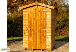 Habrita Abri De Jardin En Bois Traité THT Avec Plancher - 1,43 M²