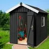 Weka Abri De Jardin En Bois D’Épicéa Traité 348 T1 Anthracite – 2,7 M² 1 Weka Abri De Jardin En Bois D’Épicéa Traité 348 T1 Anthracite – 2,7 M² -Abri et rangement boutique abri jardin bois epicea traite 348 t1 anthracite 27m