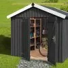 Weka Abri De Jardin En Bois D’Épicéa Traité 349 T3 Anthracite – 5,9 M² 2 Weka Abri De Jardin En Bois D’Épicéa Traité 349 T3 Anthracite – 5,9 M² -Abri et rangement boutique abri jardin bois epicea traite 349 t3 anthracite 59m